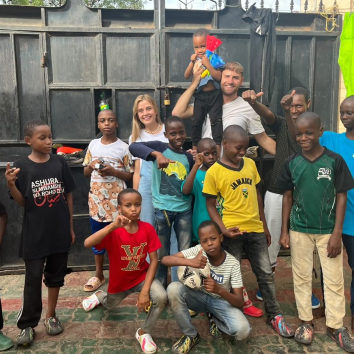 Children at Halima Orphanage Center